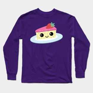 Cute cheesecake Long Sleeve T-Shirt